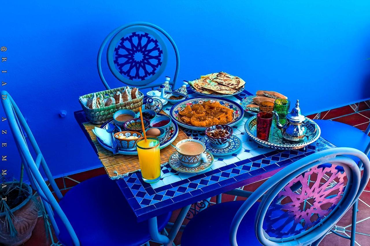 Riad Azemmat Шефшауэн Экстерьер фото